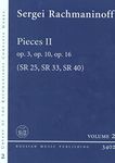 Pieces II - Practical Edition based on the Rachmaninoff Critical Edition of the Complete Works - op. 3, op. 10, op. 16 - Rachmaninoff Practical Urtext ... (Sc) - RMP3402 (English and Russian Edition)