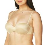 Maidenform Women's Smooth-Strapless Bra Bandeau Top, Beige (Latte Lift), 38B