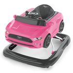 Bright Starts 3 Ways To Play Walker, Ford Mustang Pink, 6 Months Plus