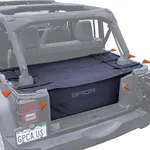 GPCA - Freedom Pack, with Reversible Cargo Cover PRO and Car Organizer, Tonneau Cover and Car Trunk Organizer, for Wrangler JK, JKU, 4DR Sport, Sahara, Rubicon and Freedom Unlimited 2007-2018