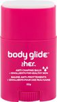 Body Glide For Her Moisturizing Anti Chafe Balm Stick (for Canadian Sale Only), 22g, Magenta (Packaging May Vary)