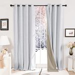 Gorgeous Home Linen Blackout Curtains