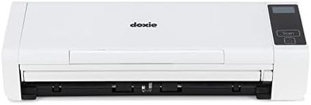 Doxie Pro DX400 - Wired Document Scanner and Receipt Scanner for Home and Office. The Best Desktop Scanner, Small Scanner, Compact Scanner, Duplex Scanner (Two Sided Scanner), for Windows and Mac