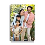 5mm Portrait Customised/Personalized Clear Acrylic Wall Mount Frameless Picture Photo/Poster Frame For Anniversary, Birthday, Special Moment (Size - 12X18 Inch)