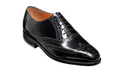 BARKER Albert Men's Handmade Leather Brogue Oxford Dress Shoes - Timeless Elegance and Superior Craftsmanship