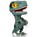 WOW! STUFF Jurassic World Trigger Chomper - Velociraptor Blue | Roaring Dinosaur Toy | Official Camp Cretaceous, Fallen Kingdom and Jurassic Park Merchandise and Gifts for Boys and Girls, Aged 5+