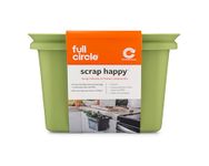 Full Circle Happy Scrap Collector and Freezer Compost Bin, Green