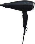 Remington Salon Stylist Hair Dryer, AC4000AU, 2300W Salon Motor (AU Plug), Ceramic Infused with Keratin & Argan, Ionic Technology Prevents Frizz, Includes Diffuser & Brush, Black