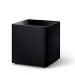 KEF Kube 12 MIE Subwoofer, Black | 300W Class D RMS Amplifier | 12-inch Bass Driver | iBX Intelligent Bass Extension | RCA Phono | Music | Home Cinema | Gaming