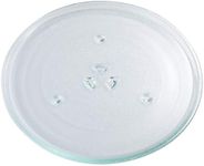 BlueCatELE 288mm(11.25") Microwave Glass Tray Microwave Turntable Plate Microwave Cooking Tray Compatible for Samsung Kenmore Magic Chef