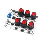 RC Digital Servo Tester 6 Channels Motor Servo Controller Centering Tool with Over-Current Protection & 2 Control Modes for RC Car Airplane Robots Tester Tool