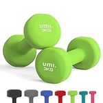 Amazon Brand - Umi - Neoprene Dumbbell (2 x 3KG)