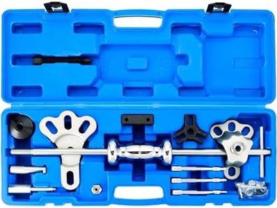 DASBET 19PCS Slide Hammer Puller Set | 9-Way Internal External Puller Hub Puller, Dent Hub Gear Puller Remover Set, Wheel Hub Puller Dent Repair Kit