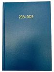 Academic Diary 2024-2025 A5 WTV Week to View - SKY BLUE