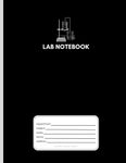 Lab Notebook: Laboratory Notebook bound with soft cover for graduate students and corporate researchers | IP compliant layout | 5x5 Quad Grid | 125 numbered pages | 8.5 x 11 inches | Black