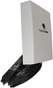 LOW COST MOBILE LowcostMobile PAN5G-MIMO-2021 2x10m Antenne 4G 5G Extérieure directionnelle SMA Câble ALSR200 pour Huawei, ASUS, TP Link, Netgear et +
