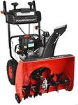 PowerSmart Snow Blower Gas Powered 24 in. 208cc B&S Engine with Electric Starter, Handle Warmer, Self-Propelled, 2-Stage Snowblower BS24