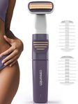 Caresmith Bloom Bikini Trimmer for Woman | Painless Hair Remover Machine with 5 Safety Features| Water Resistant Electric Shaver for Intimate Area, Underarms & Legs | Rechargeable Body Trimmer for Women Private Part