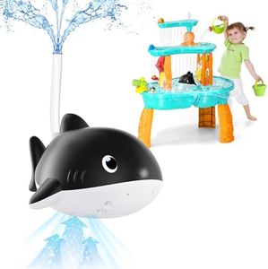 2025 Water Table Pump , Whale Battery Powered Water Pump, Summer Outdoor Water Play Accessories Toys for Kids