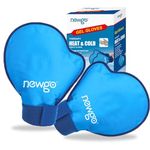 NEWGO Ice Gloves for Hand, 2Pack Hot Cold Therapy Full Coverage Hand Ice Packs for Wrist, Hands, Finger, Ice Gloves for Hand Injuries, Carpal Tunnel, Rheumatoid Arthritis, Chemotherapy, Swelling