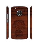 Amazon Brand - Solimo Designer Engraved Patten 3D Printed Hard Back Case Mobile Cover for Motorola Moto G5 Plus