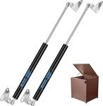 ARANA 380MM 200N Gas Struts Spring, 20KG Lift Support Shock Hydraulic with Mount Bracket for Boat Hatches Box Lid Cabinet RV Camper Bed Trap Door, 2Pcs(Suitable Weight 160-220N)