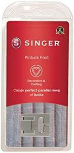 Singer Pintuck Snap-On Presser Foot for Low-Shank Sewing Machines by Sewing Company
