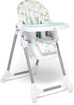 Mamas & Papas Snax Adjustable Highchair, 3 Recline Positions, Foldable with Removable Tray - Safari