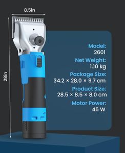 oneisall Cordless Horse Clippers – Rechargeable Grooming Trimmer