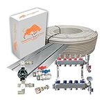 Underfloor Heating Suspended Floor Kit - 100m2 (5 Port)