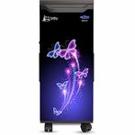 Lucky Mycrofine Delight Skippers Atta Chakki Flour Mill 7 to 8kg capicity Fully Automatic Domestic Ghar Ghanti for Grinding Masala and Grains, with Standard Accessories (0.75 Units/Hr)