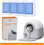 Self-Cleaning Litter Box Automatic Electronic Hands-Free Smart Robot self Cleaning Litter Box - Large 60L Capacity, Safe Anti-Pinch, Odor Control,for Multiple Cats (Deodorant)