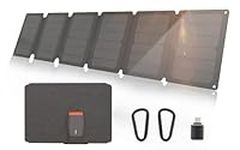 56W Portable Solar Panel with Type-