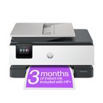 HP OfficeJet Pro 8122e All-in-One Printer | Colour | Printer for Home | Print, Scan, Copy Automatic document feeder| 3 months of Instant Ink with HP | Print over VPN with HP+ | Up to 3 years Warranty