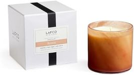 LAFCO New York Signature Candle, Retreat - 15.5 oz - 90-Hour Burn Time - Reusable, Hand Blown Glass Vessel - Made in The USA