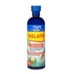 API Pond Melafix Pond Fish Bacterial Infection Remedy Bottle, White, 473 ml