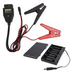 MR CARTOOL E60 ECU Memory Saver Connector OBD II Vehicle ECU Emergency 12V Power Supply Cable 12V with Battery Box