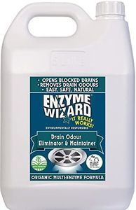 Enzyme Wizard Drain Odour Eliminator and Maintainer, 5 Litres