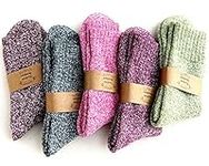 5Pairs Ladies thermal Winter socks,