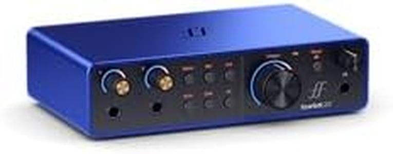 Focusrite Scarlett 2i2 Anniversary Edition – Limited Edition 2-in/2-out USB Audio Interface for Recording, Songwriting, Streaming, and Podcasting – Includes All the Software You Need to Record