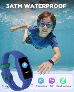 BIGGERFIVE Kids Fitness Tracker – Vigor 3, Blue