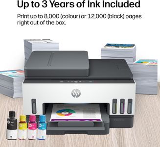 HP Smart Tank 7605 Wireless All-in-One Printer – High-Yield Ink