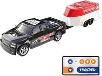 Bestie toys Remote Control Small Car, 1:64 Scale Off-Road RC Car, USB Rechargeable 2.4GHZ Three Speed Indoor Alloy Vehicle for Kids (Pickup Truck)