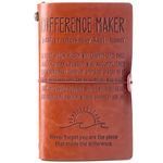 Eterfordista Difference Maker Gifts Thank You Appreciation Quote Gift for Leader Boss Women Best Mom Mentor Coach Manager Coworker Employee Teacher Difference Maker Definition Leather Planners