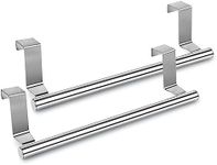 DS. DISTINCTIVE STYLE Kitchen Towel Holder Over Cabinet Door Towel Bar 2 Pieces Stainless Steel Kitchen Towel Hanger