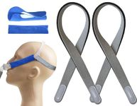 2-Pack CPAP Headgear Straps with 2 CPAP Covers, Compatible with ResMed Swift FX