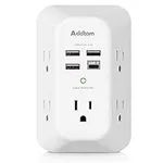 Addtam USB Wall Charger Surge Prote