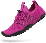 Mishansha Water Shoes for Women Men Barefoot Beach Shoe Quick Dry Aqua Swim Socks for Surfing Yoga Size 5.5 Women/ 4 Men Rose Mauve