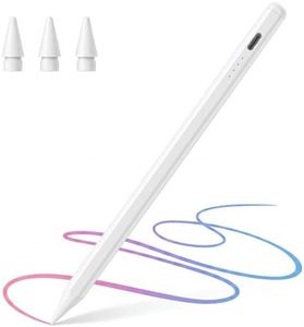 KIONEE Stylus Pen for iPad 2018-2026, Fast USB-C Charge Palm Rejection, Magnetic Attachment, Compatible with Apple Pencil iPad 11/10/9/8/7/6, pro 13/12.9/11, Air 3/4/5/M2/M3/M4, and Mini 5/6/7 Gen