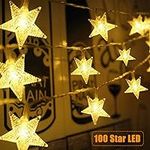 Star String Lights 100 LED 33 FT Pl